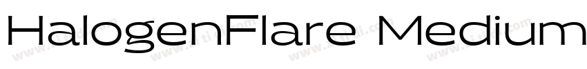 HalogenFlare Medium字体转换